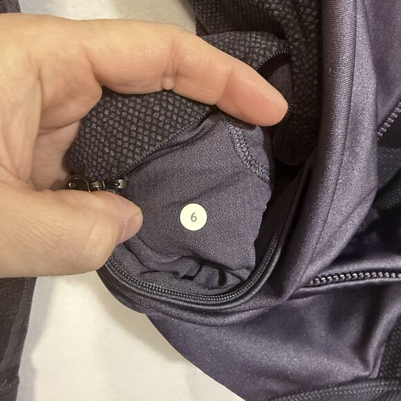 Lululemon Emerge Renewed Jacket Nightfall Purple Jacquard Space Dye Women's 6 - Picture 3 of 10